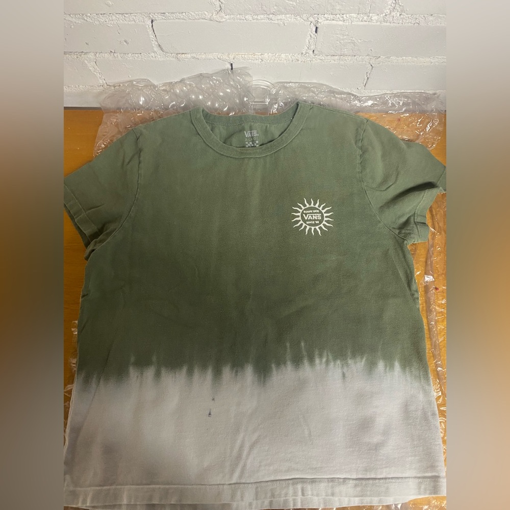 Vans Tie Dye Green T-shirt